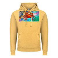 Vintage Mustard crab license plate Vintage Hoodie - BarkalooDesign