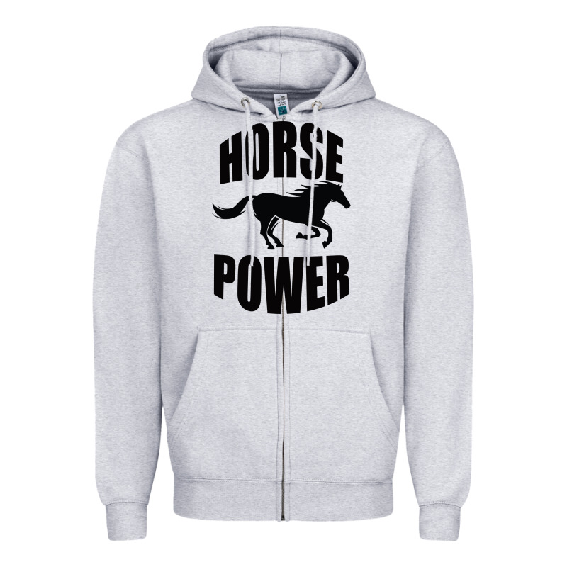 Horse Power Zipper Hoodie by Bettercallsaul | Teevron