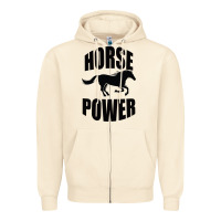 Sandshell Horse Power Zipper Hoodie - Bettercallsaul