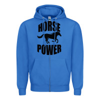 True Royal Horse Power Zipper Hoodie - Bettercallsaul