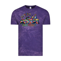 Cloud Purple autism avareness Vintage Tee - SublimationCraftShop