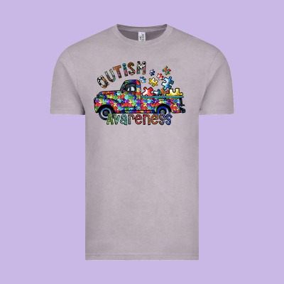 Autism Avareness Vintage Tee Designed By Sublimationcraftshop