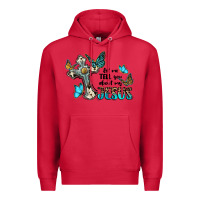 Cardinal let me tell you about my jesus Premium Hoodie - BarkalooDesign