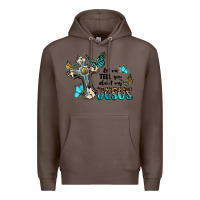 Coffee let me tell you about my jesus Premium Hoodie - BarkalooDesign