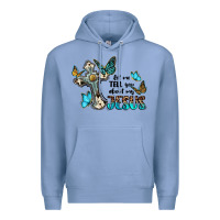 Colony Blue let me tell you about my jesus Premium Hoodie - BarkalooDesign