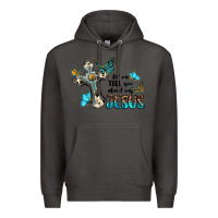 Smoke let me tell you about my jesus Premium Hoodie - BarkalooDesign