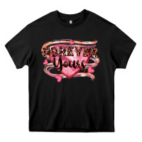 Black forever yours Heavy Core Tee - FaDigitalArtStudio