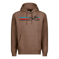 Chestnut bike stripes Premium Hoodie - artisFamous