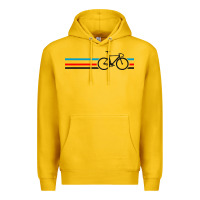 Lemon bike stripes Premium Hoodie - artisFamous