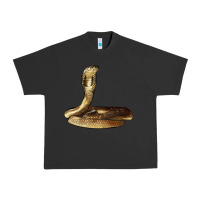 Pigment Black king cobra snake Urban Heavy Tee - LillyAllenDesigns