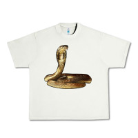 Pistachio king cobra snake Urban Heavy Tee - LillyAllenDesigns