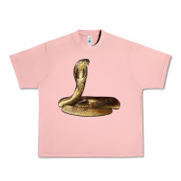 Salmon king cobra snake Urban Heavy Tee - LillyAllenDesigns