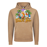 Vintage Coffee sunset love Vintage Hoodie - BarkalooDesign