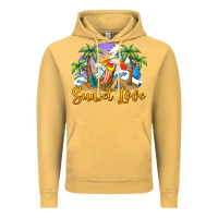 Vintage Mustard sunset love Vintage Hoodie - BarkalooDesign