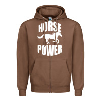 Chestnut Horse Power Zipper Hoodie - Bettercallsaul