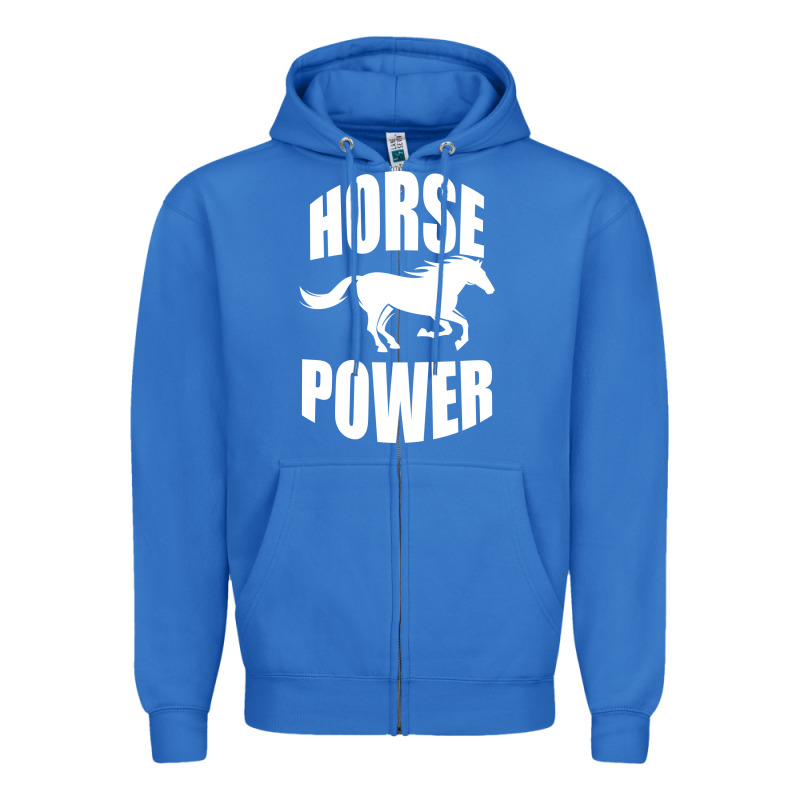 Horse Power Zipper Hoodie by Bettercallsaul | Teevron