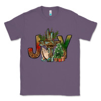 Lavender joy christmas with cross bbs Classic Tee - BundleAndBundleShop