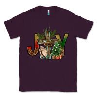 Plum joy christmas with cross bbs Classic Tee - BundleAndBundleShop