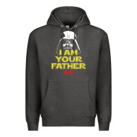 Charcoal Heather i am your father darth vader for dark Premium Hoodie - artisFamous