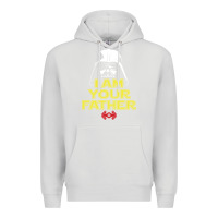 Dove Grey i am your father darth vader for dark Premium Hoodie - artisFamous