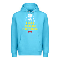 Ocean Blue i am your father darth vader for dark Premium Hoodie - artisFamous