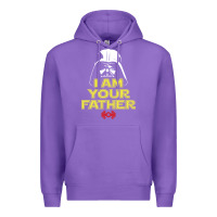 Purple i am your father darth vader for dark Premium Hoodie - artisFamous
