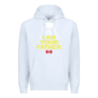 White i am your father darth vader for dark Premium Hoodie - artisFamous