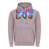 Vintage Zinc crab and starfish  cup Vintage Hoodie - BarkalooDesign