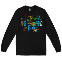 Black i teach au some kids Long Sleeve Tee - Artiststas