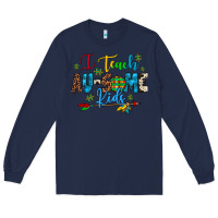 Navy i teach au some kids Long Sleeve Tee - Artiststas