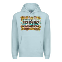 Blue Mist let me tell you about jesus Premium Hoodie - BarkalooDesign