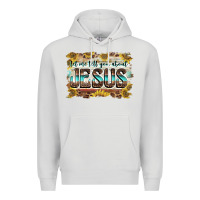 Dove Grey let me tell you about jesus Premium Hoodie - BarkalooDesign