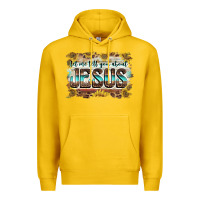 Lemon let me tell you about jesus Premium Hoodie - BarkalooDesign