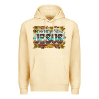 Pina Colada let me tell you about jesus Premium Hoodie - BarkalooDesign