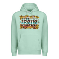 Seafoam let me tell you about jesus Premium Hoodie - BarkalooDesign