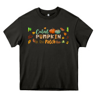 Asphalt cutest pumpkin in the patch lebbey glass Heavy Core Tee - BundleAndBundleShop