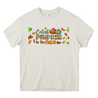 Cream cutest pumpkin in the patch lebbey glass Heavy Core Tee - BundleAndBundleShop