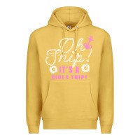 Antique Gold oh snip it's a girls trip for dark Premium Hoodie - artisFamous