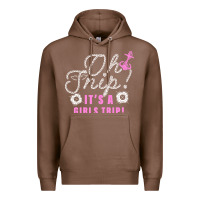 Chestnut oh snip it's a girls trip for dark Premium Hoodie - artisFamous