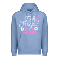 Colony Blue oh snip it's a girls trip for dark Premium Hoodie - artisFamous