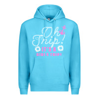 Ocean Blue oh snip it's a girls trip for dark Premium Hoodie - artisFamous