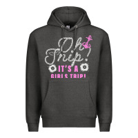 Charcoal Heather oh snip it's a girls trip for dark Premium Hoodie - artisFamous