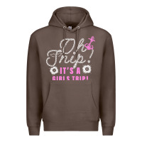 Coffee oh snip it's a girls trip for dark Premium Hoodie - artisFamous