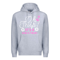 Heather Grey oh snip it's a girls trip for dark Premium Hoodie - artisFamous