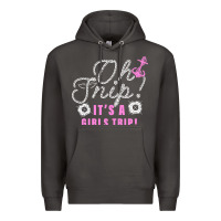 Smoke oh snip it's a girls trip for dark Premium Hoodie - artisFamous