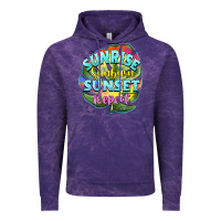 Cloud Purple sunrise sunburn sunset repeat Vintage Hoodie - BarkalooDesign