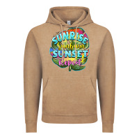 Vintage Coffee sunrise sunburn sunset repeat Vintage Hoodie - BarkalooDesign