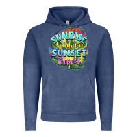 Vintage Denim sunrise sunburn sunset repeat Vintage Hoodie - BarkalooDesign