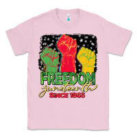 Bubblegum Pink freedom juneteenth since 1865 Classic Tee - BarkalooDesign