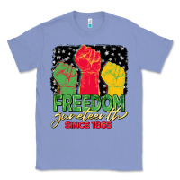 Colony Blue freedom juneteenth since 1865 Classic Tee - BarkalooDesign